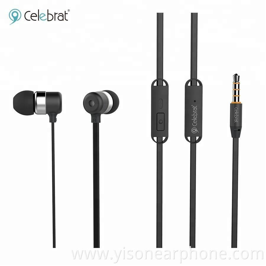 Hot Selling Celebrate G2 3.5mm Connectors and Wired Communication Earphone for Samsung Galaxy s3